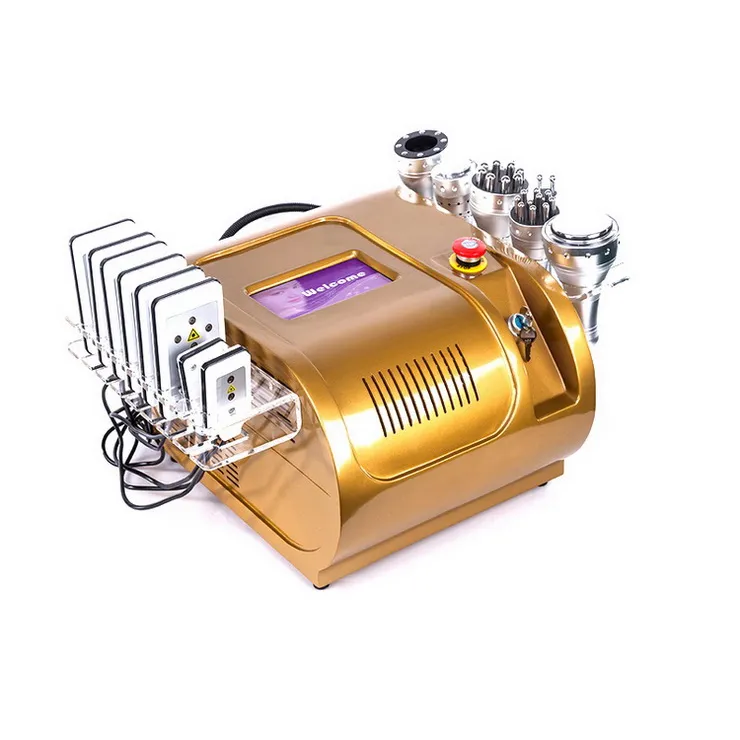 Diyot Lipo Lazer Vücut Zayıflama Yağ Yakma 40 K Vakum Kavitasyon RF Makinesi