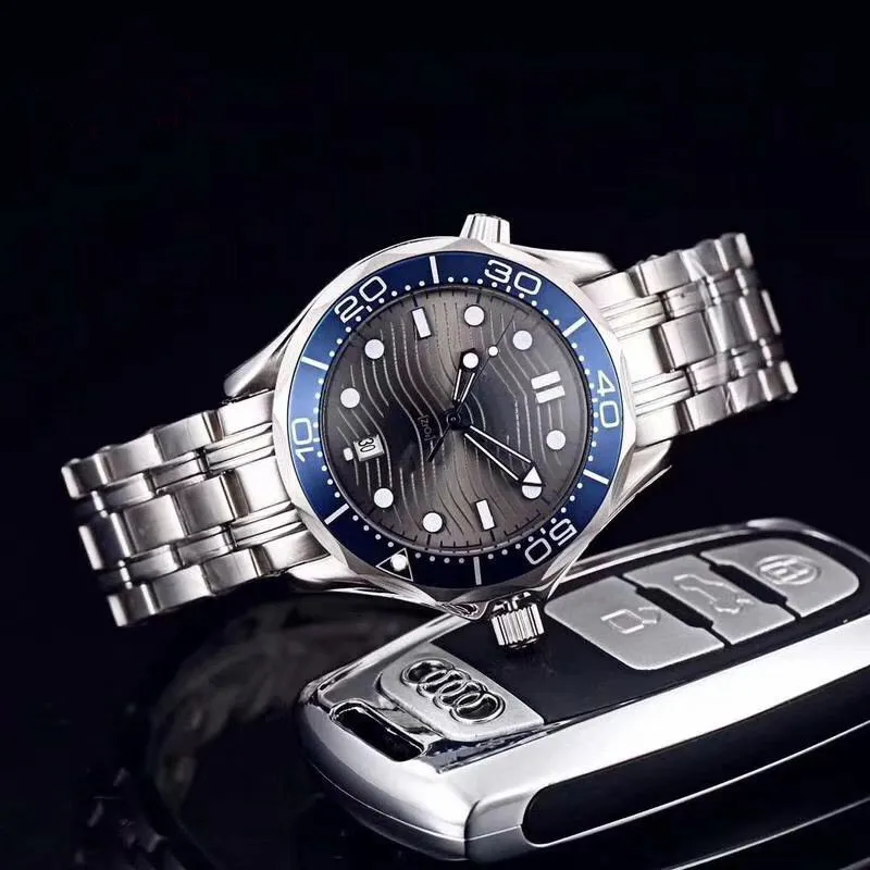 U1 Watch Quality Sea 007 James Mens يشاهد ثمانية نمط 42 مم الاتصال 300m الساعات حركة أوتوماتيكية الذكور ساعة