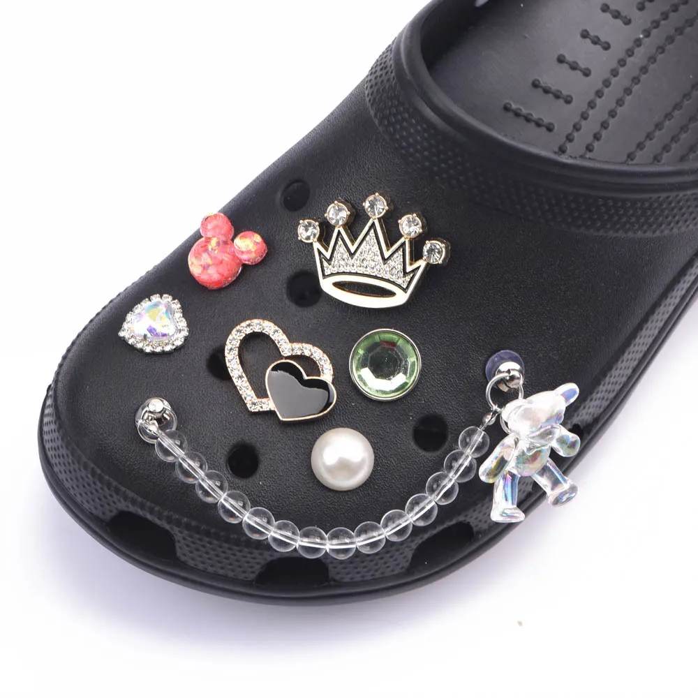 New Designer Croc Pieces Charms Croc Decorations Metal Bling Diy Hot Sale  High Class Diamond Designer Croc Charms Shoe Charm - Buy New Designer Croc  Pieces Charms Croc Decorations Metal Bling Diy