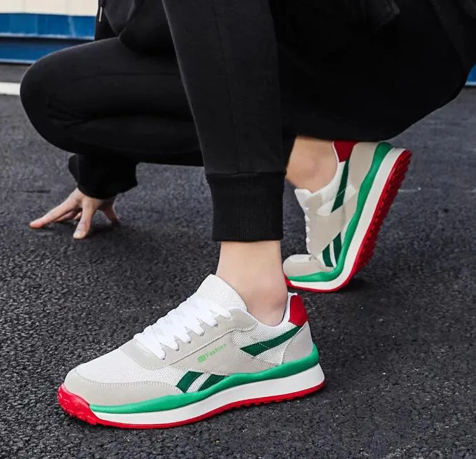 正規取扱店 21卸売オールマッチ通気性ファッションブランド名靴スポーツスリーカラーメンズライトランニング 豪奢な 定価 Vtech Computer Com