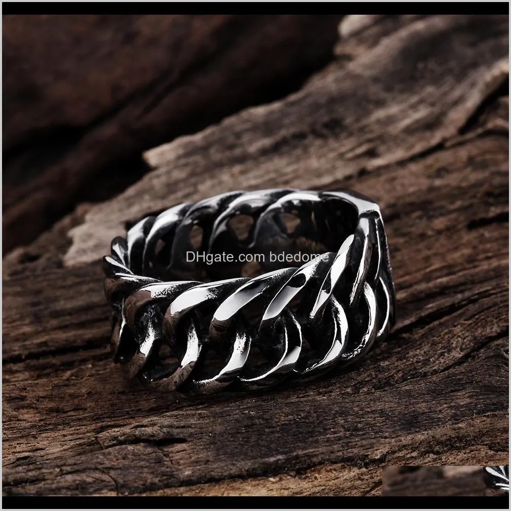 100% stainless steel ring men/women retro jewelry punk style buddha 2 buddha ring sale factory offer