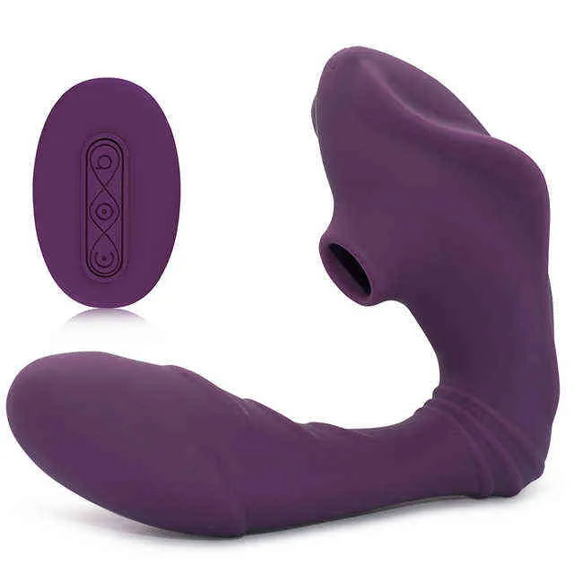 NXY Vibrators Nipple Sucker Clit g Spot Silicone Vibration Wireless Remote Control Vibrator Erotic Couple Sex Toy Woman u Wear 0104
