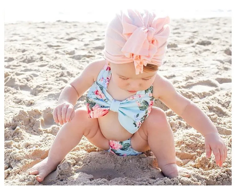 2021 Floral Split Two Piece 3 6 Month Swimsuit Set For Baby Girls And Toddlers Cute Beachwear From Chenlin862 14.52 DHgate.Com