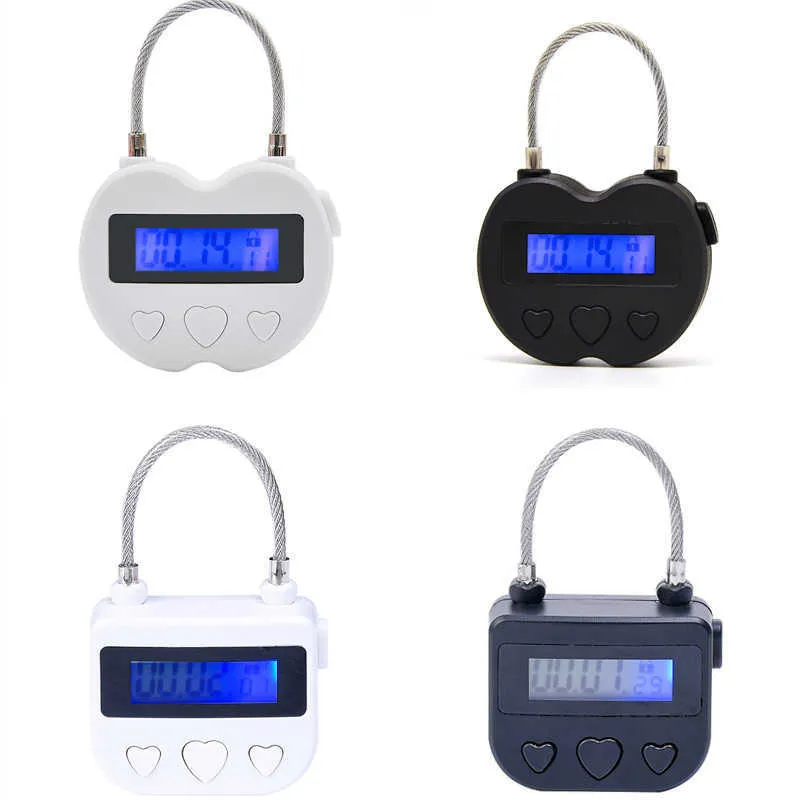 Digital Time Lock Bondage Timer Switch Fetish Electronic Timer BDSM Ograniczenia Sex Zabawki Dla Pary Akcesoria Dorosła P0816