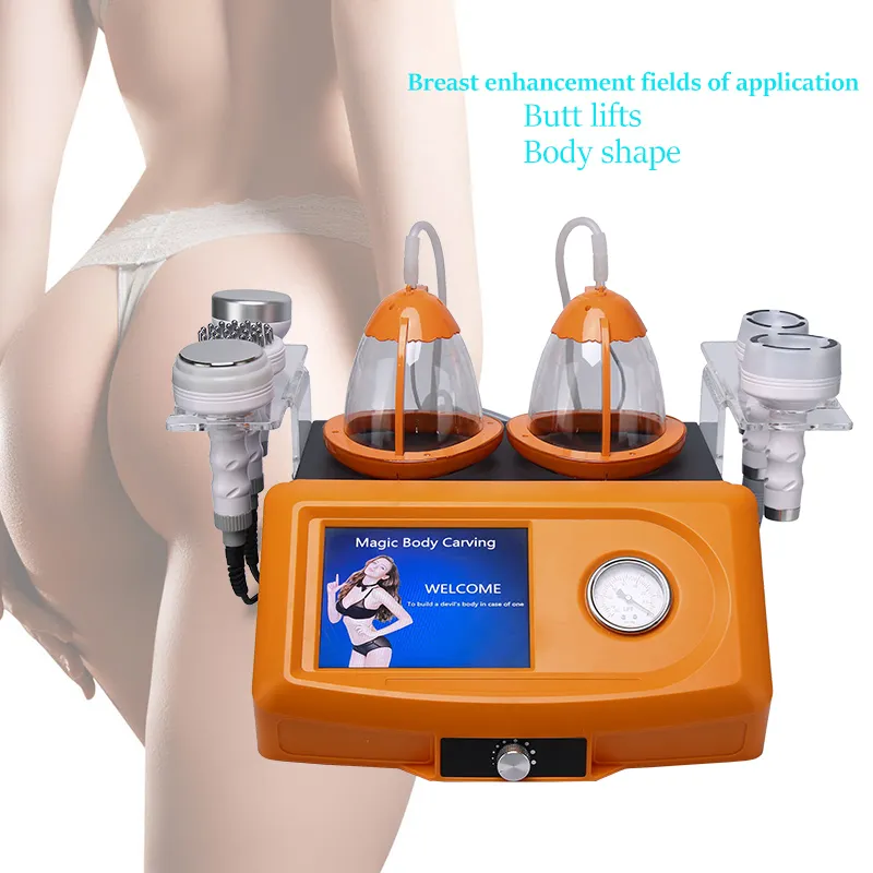 Multifunktionell Kroppsbantning Elektrisk Bröstförstoring Maskin Butt Lyftvård Förbättra Massager Buttocks Pumpning Vaccum Machine