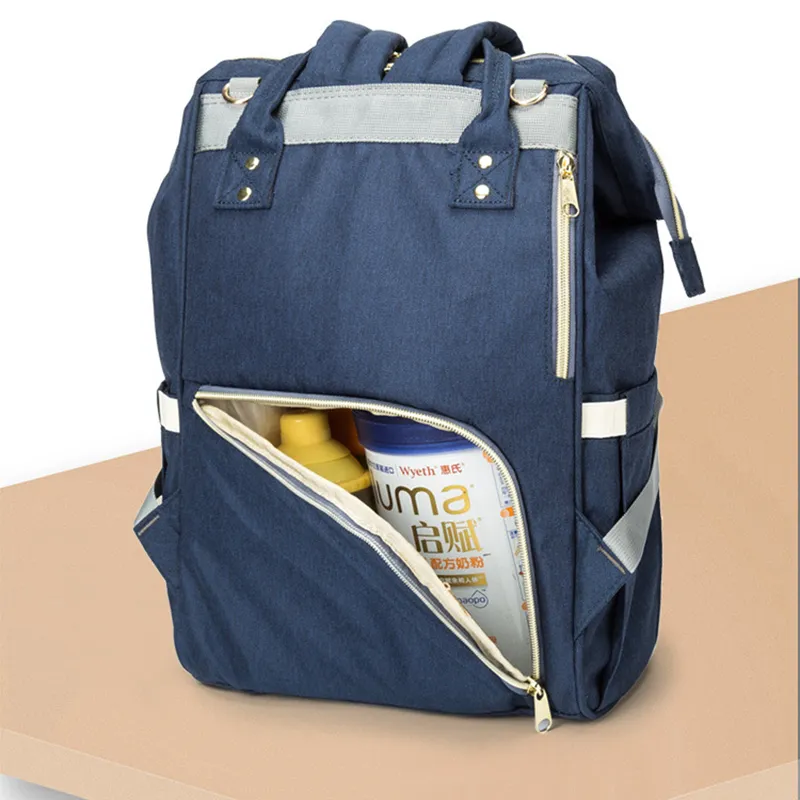 Zaino per pannolini, borsa per neonati con fasciatoio, borsa per pannolini multifunzione impermeabile, zaino da viaggio per maternà per mamma e papà | SHEIN ALIA