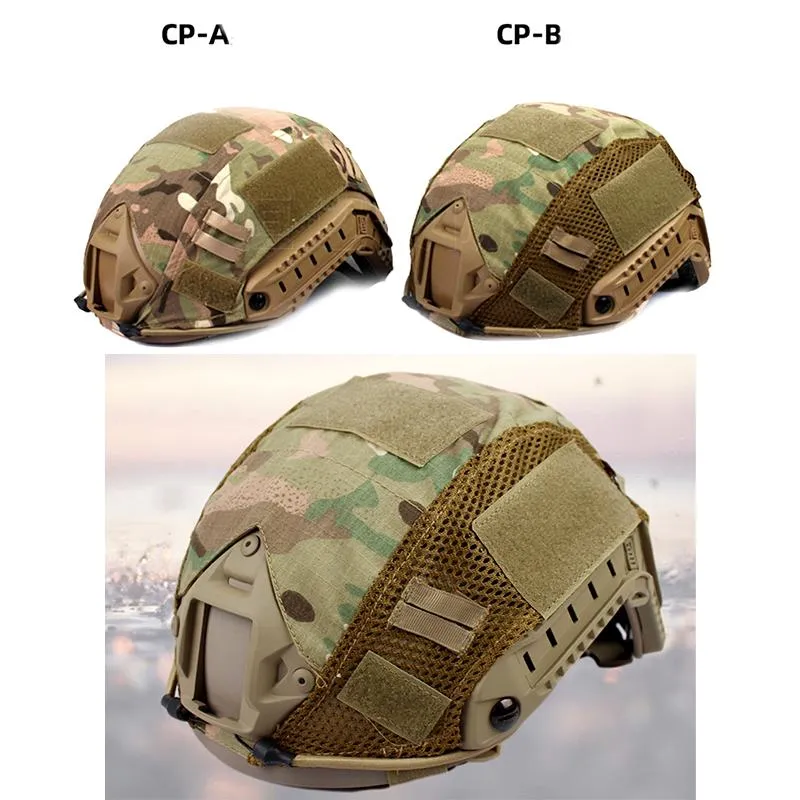 Fietsen Helmen Snelle helmdoek Cover Tactical Camouflage Beschermend