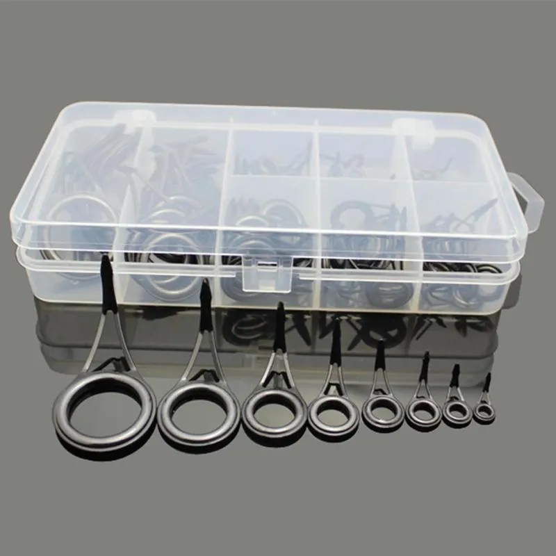 Fishing Rod Eyelets Guide Set With High Carbon Steel Tip Repair Kit 186L  From Omqhcg, $26.91