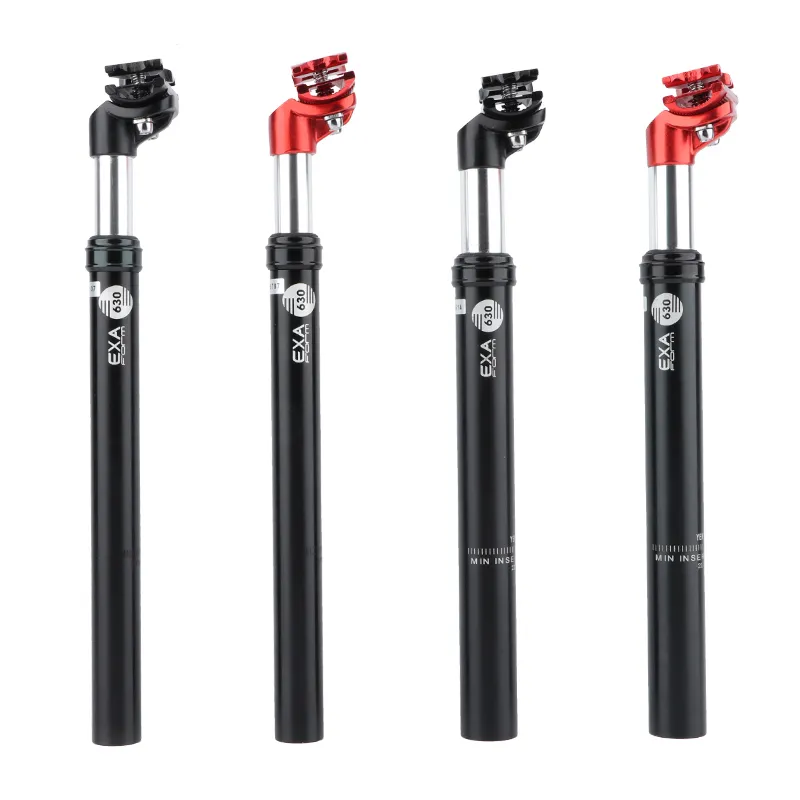 Suspensão Bike Assento Posts 40mm Viagem Liga de Alumínio MTB Road Bicicleta Seatpost Tubo Saddle EXA Formulário KSP-630