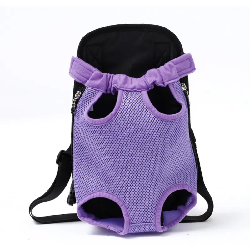 Portable outdoor Pet supplies dog travel bag breathable shoulder chest outdoors outing backpack