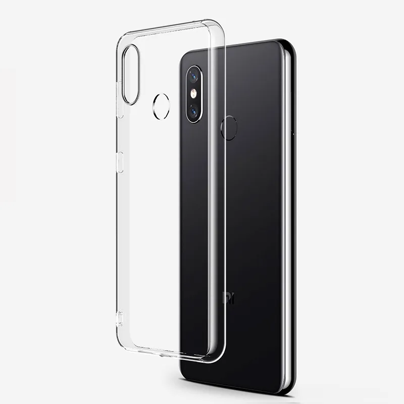 Ultra Thin Clear Cases For Xiaomi Redmi Note 9S 8T 9 8 7 6 5 Pro Max Transparent Silicone Soft Cover For Redmi 9A 9C 8A 7A 6A 5A