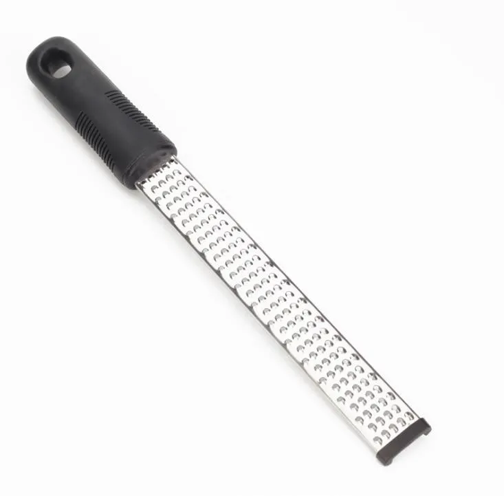 12 Inch Rectangle Stainless Steel Cheese Grater Tools Chocolate Lemon Zester Fruit Peeler Kitchen Gadgets SN2712