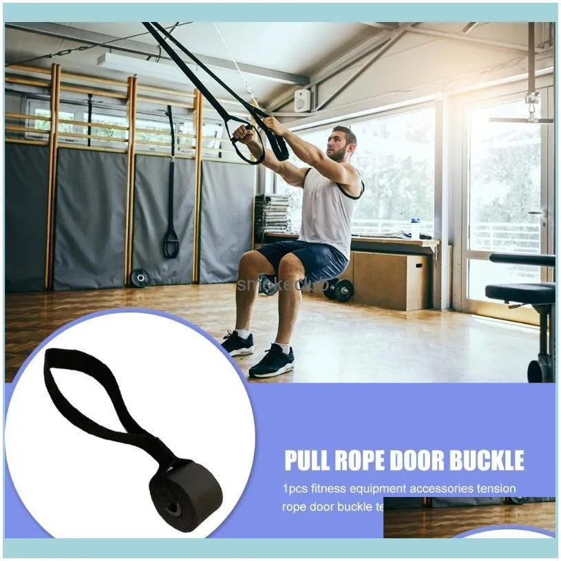 Resistance Bands Elastic Door Anchor Holder Tube Doorway Sport Fitness Equipment For Effective Working-out Accessories