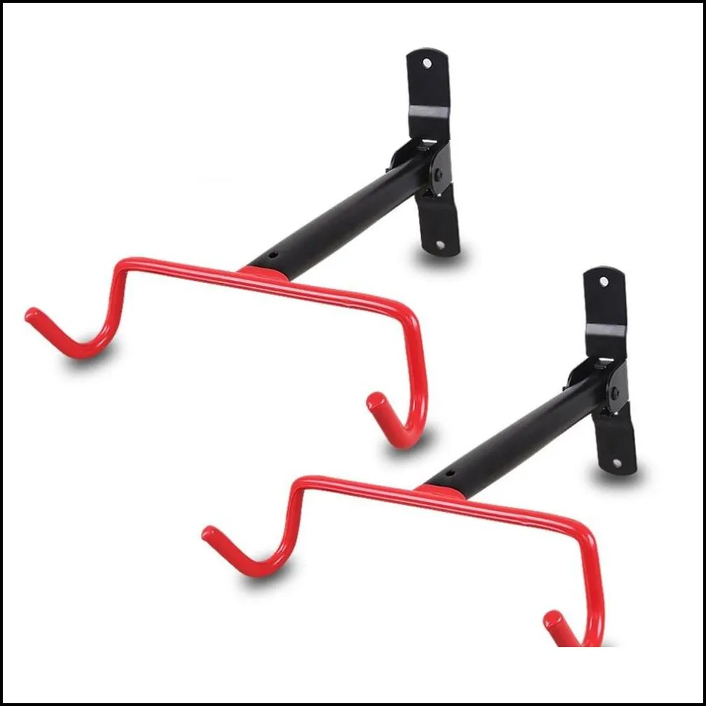 1pc/2pcs Bicycle Storage Holder Rack Stand Garage Bike Wall Mount Hook Hanger Cycling Accessory Universal for Bikes Dropshipping