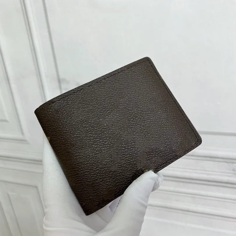 Multiple Classic Mini Wallet with Numerous Slots Neat Discreet to Fit into Jacket Suits Breast Pockets Men Fashion Little Short Square Card Holder
