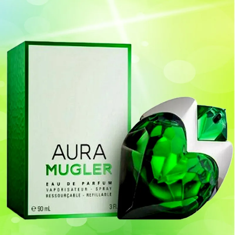 AURA MUGLER Perfume EAU DE Parfum Lasting Fragrance Parfum For Women Size 0.7fl.Oz./20ML/90ML/3