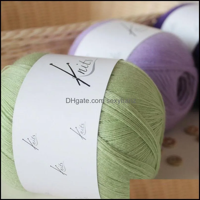 Yarn 300g Baby Super Thin Hand Woven Fabric Superfine Merino Wool Soft Traditional Regression