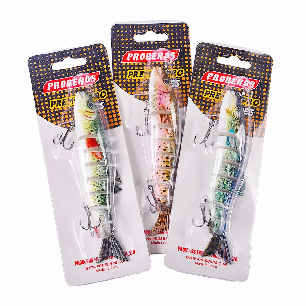 Top Quality Multi Jointed Bass Fishing Lures   6... 