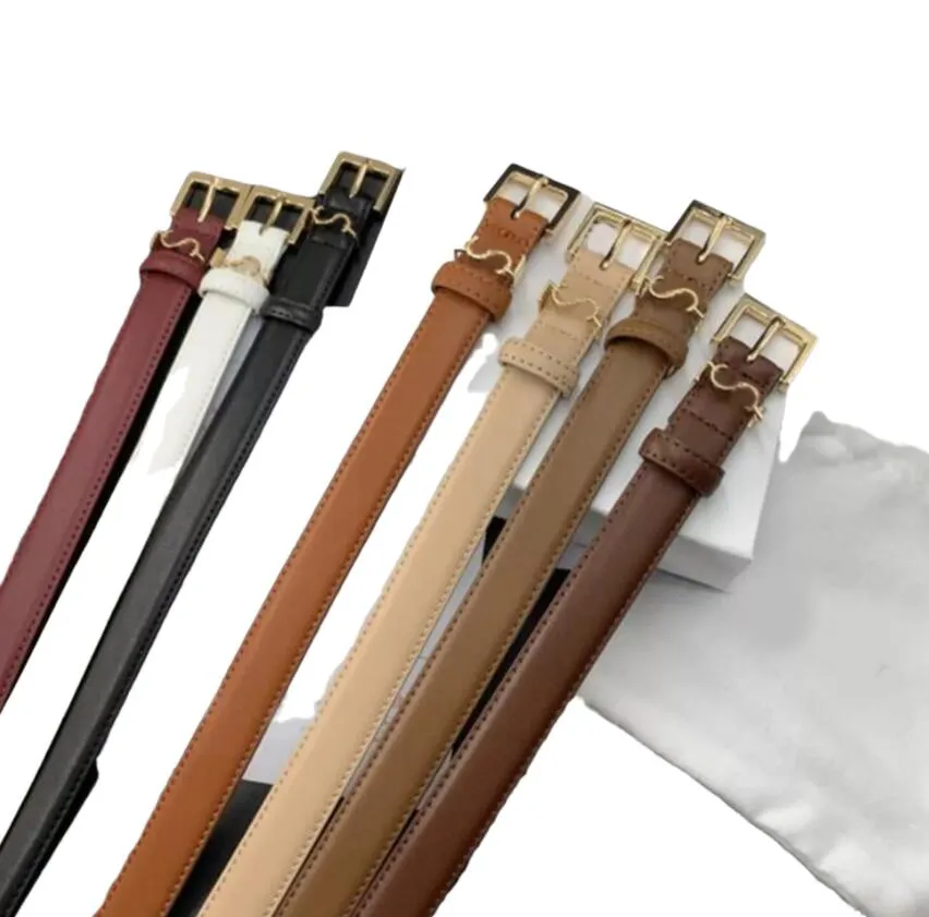 Luxury Designer Belt Fashion Genuine Leather High Quality Women Belts Men Letter Buckle Waistband Add Box