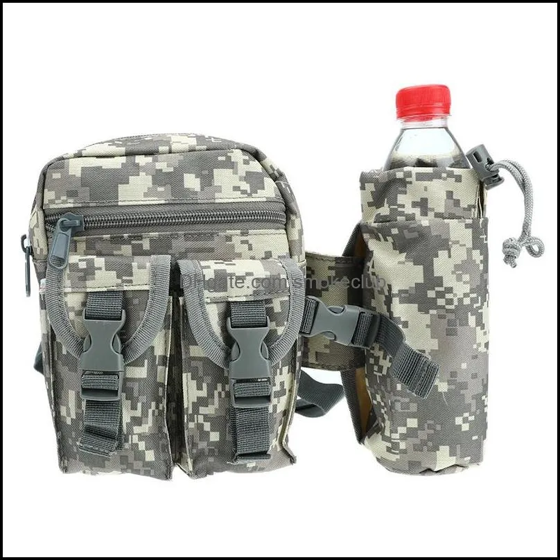 Men Waist Bag Military Tactical Backpack Camouflage Molle Shoulder Hiking Camping Climbing Daypack For Outdoor Traveling Bags