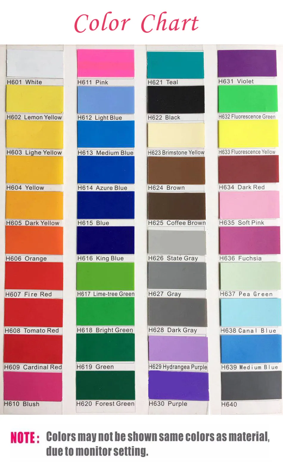 new color chart 2