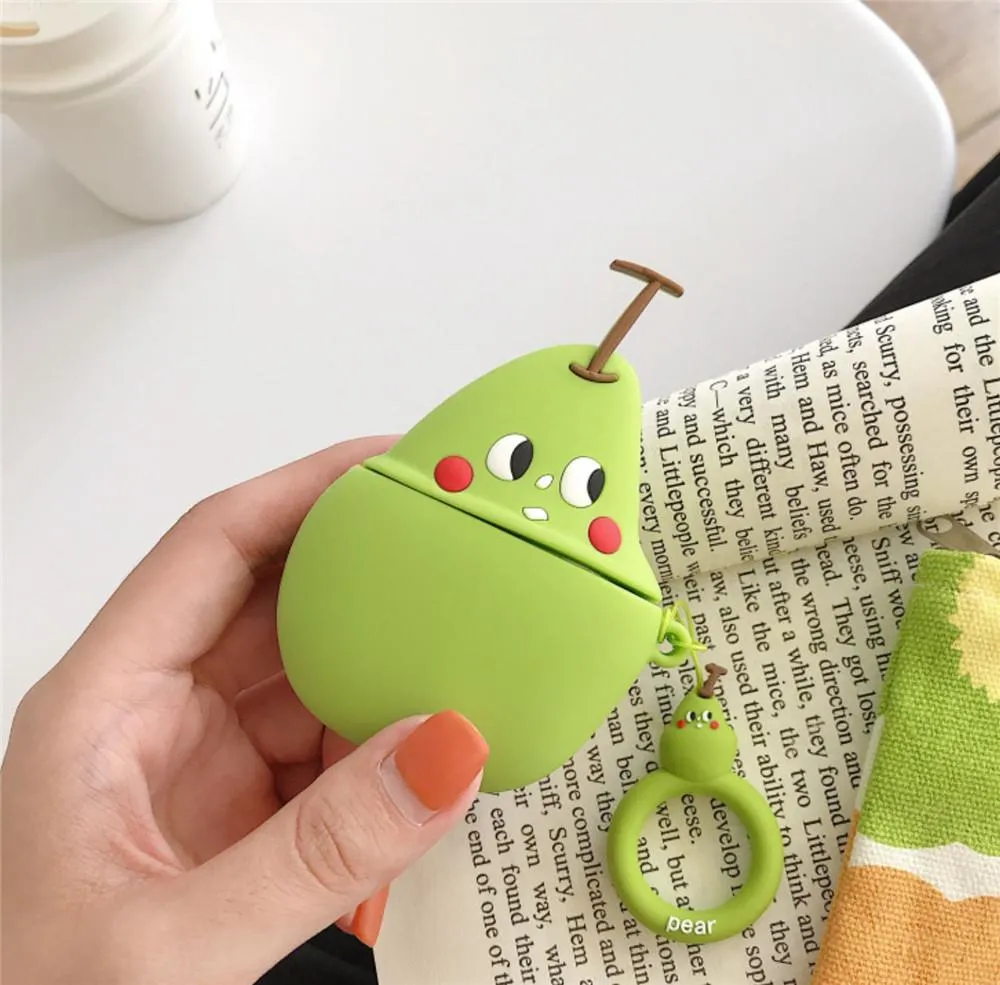 Adorable 3D Fruit Animal headphone covers for Apple... Adorable 3D Fruit Animal headphone covers for Apple...