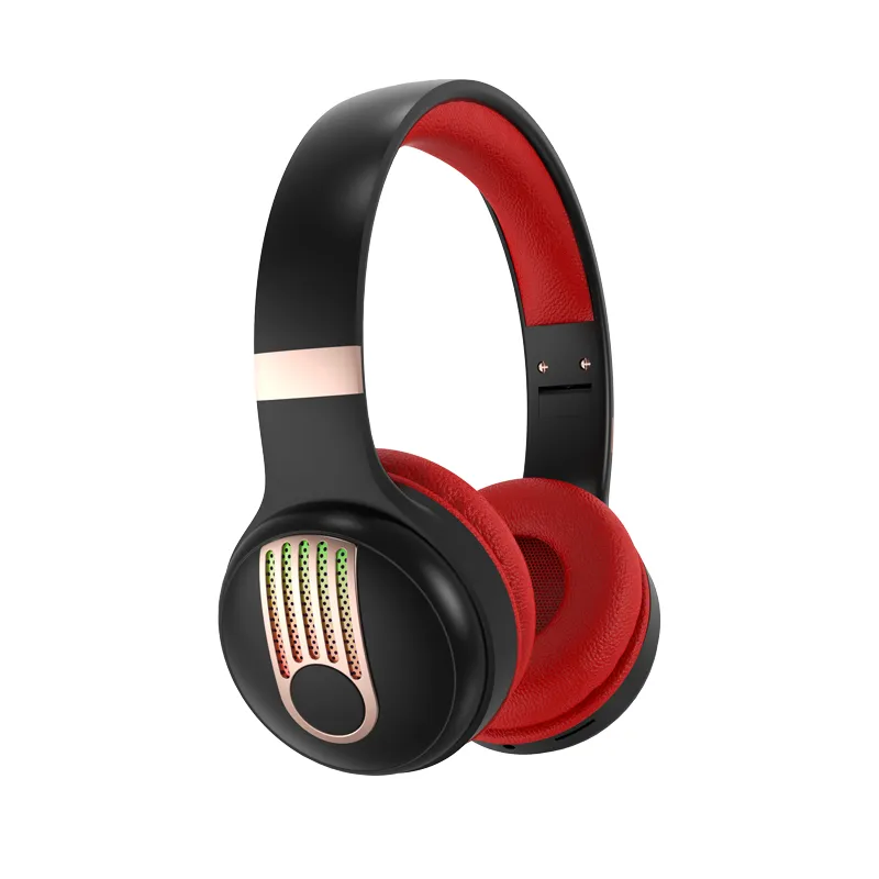 Alta qualidade portátil headbands fones de ouvido moda multi-cores baixa latência sem fio bluetooth estéreo baixo fones 60oh4