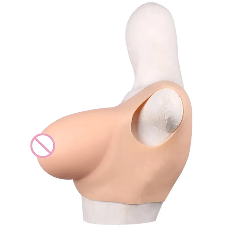 Form Silicone Breast Forms Round Collar Cup Breastplate For