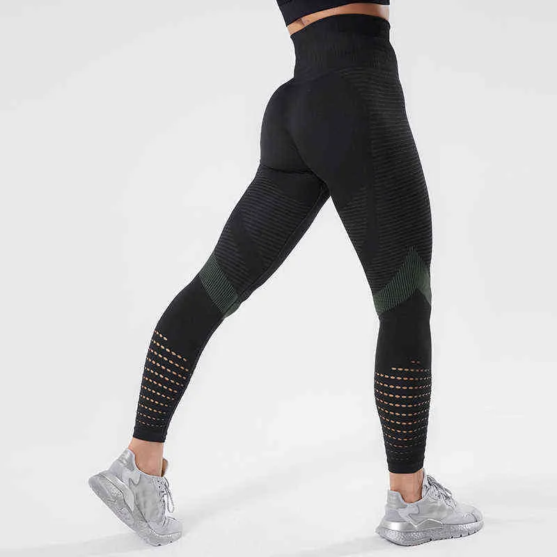 High Waist Seamless Push Up Seamless Workout Leggings For Women