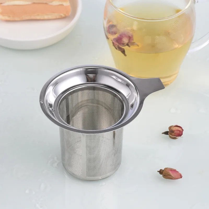 Stainless Steel Mesh Tea Infuser Reusable Strainer Loose Tea Leaf Filter DH203
