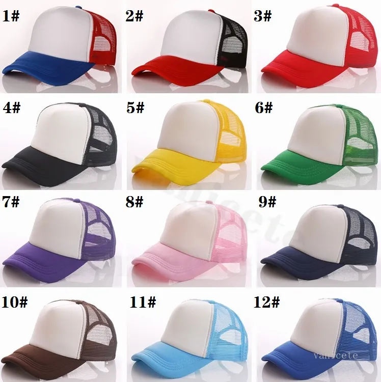Festive Party Hats Adult Trucker Cap Adults Mesh Caps Blank Trucker Hat  Adjustable Hats9177 From Tina310, $2.39