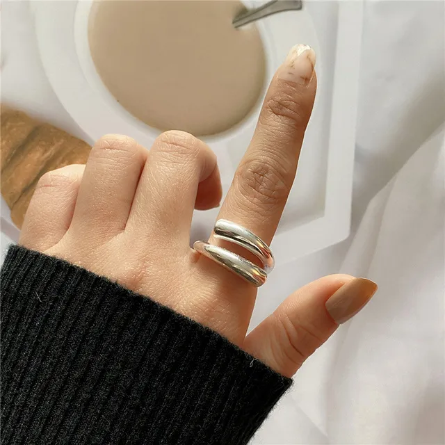 MEENAZ thumb rings for men thumb ring Rings for Men boys friend boyfriend gents  ring Metal, Alloy, Steel, Stainless Steel Titanium, Black Silver Plated Ring  Price in India - Buy MEENAZ thumb