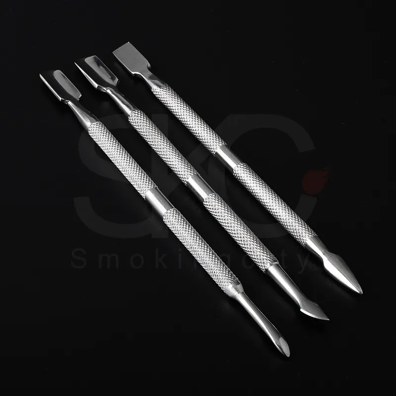 Super quality 3 type Smoking Accessories Wax Titanium Stainless Steel Dabber Tool for Dry Herb mat container nail glass pipes Dab Rig