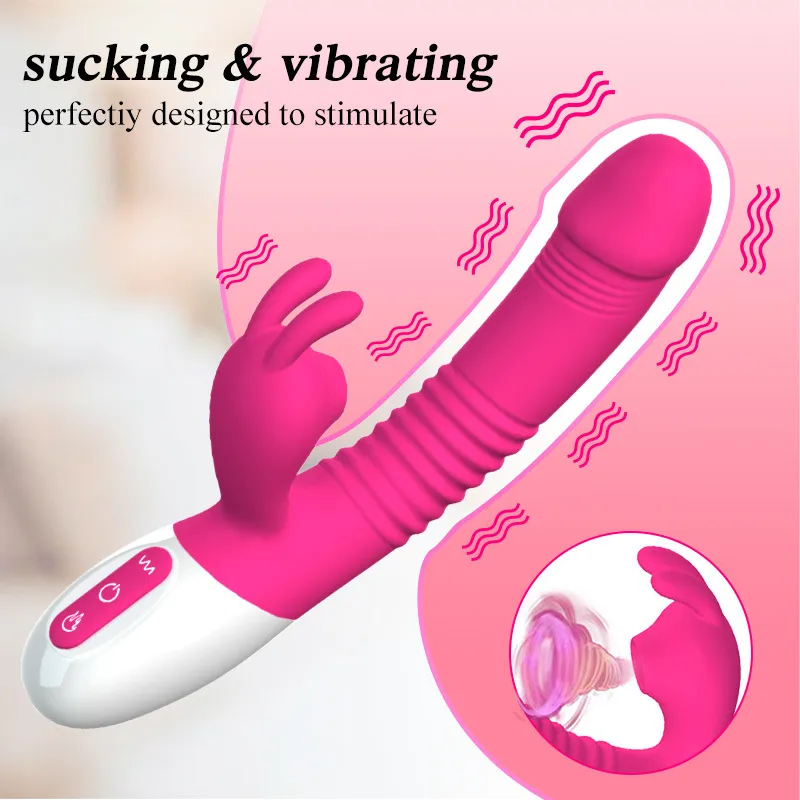Vibratoren, 7 x 7 Geschwindigkeiten, vibrierender Dildo mit Saugvibrator für Frau, G-Punkt, Klitoris-Stimulator für Erwachsene_voghion.com