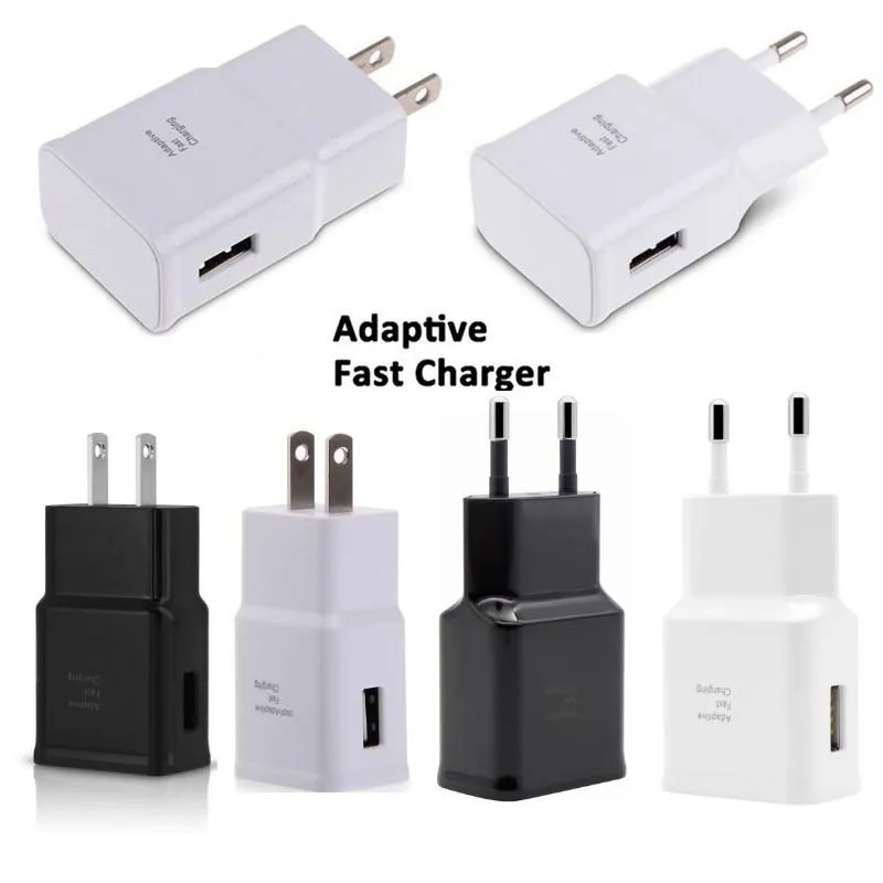 Ładowarka ścienna USB 2A szybka prędkość ładowania EU UE AC Home Murgers Adapter do Samsung S20 S8 S21 Note 20 Lg Android Telefon