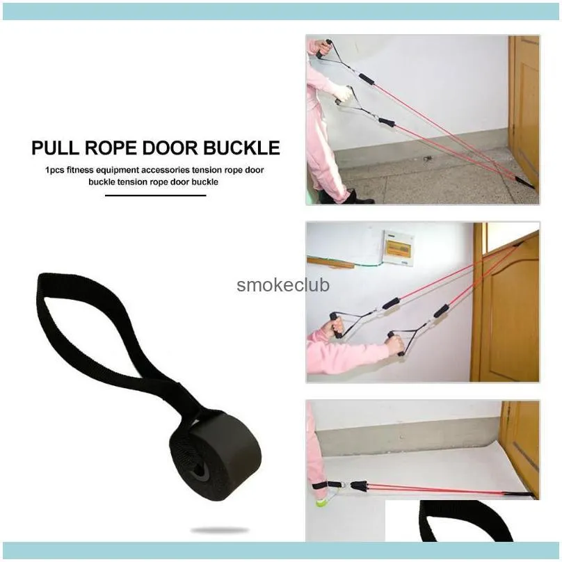 Resistance Bands Elastic Door Anchor Holder Tube Doorway Sport Fitness Equipment For Effective Working-out Accessories