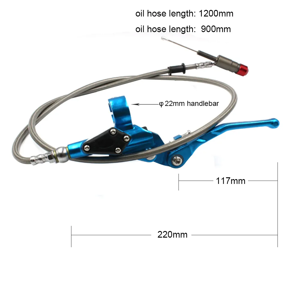 Off-road Motorcycle ATV Hydraulisch stuur onderdelen handvat koppeling vouwen arbeidsbesparing om inspanning op te slaan