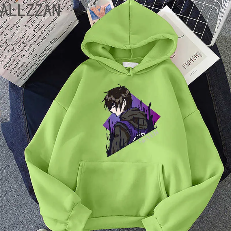 Anime Scissor Seven Hoodie Symbols Killer Funny Streetwear Pullover Oversize Sweatshirts Clothes