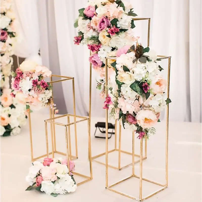 Metal Tall Table Centerpiece