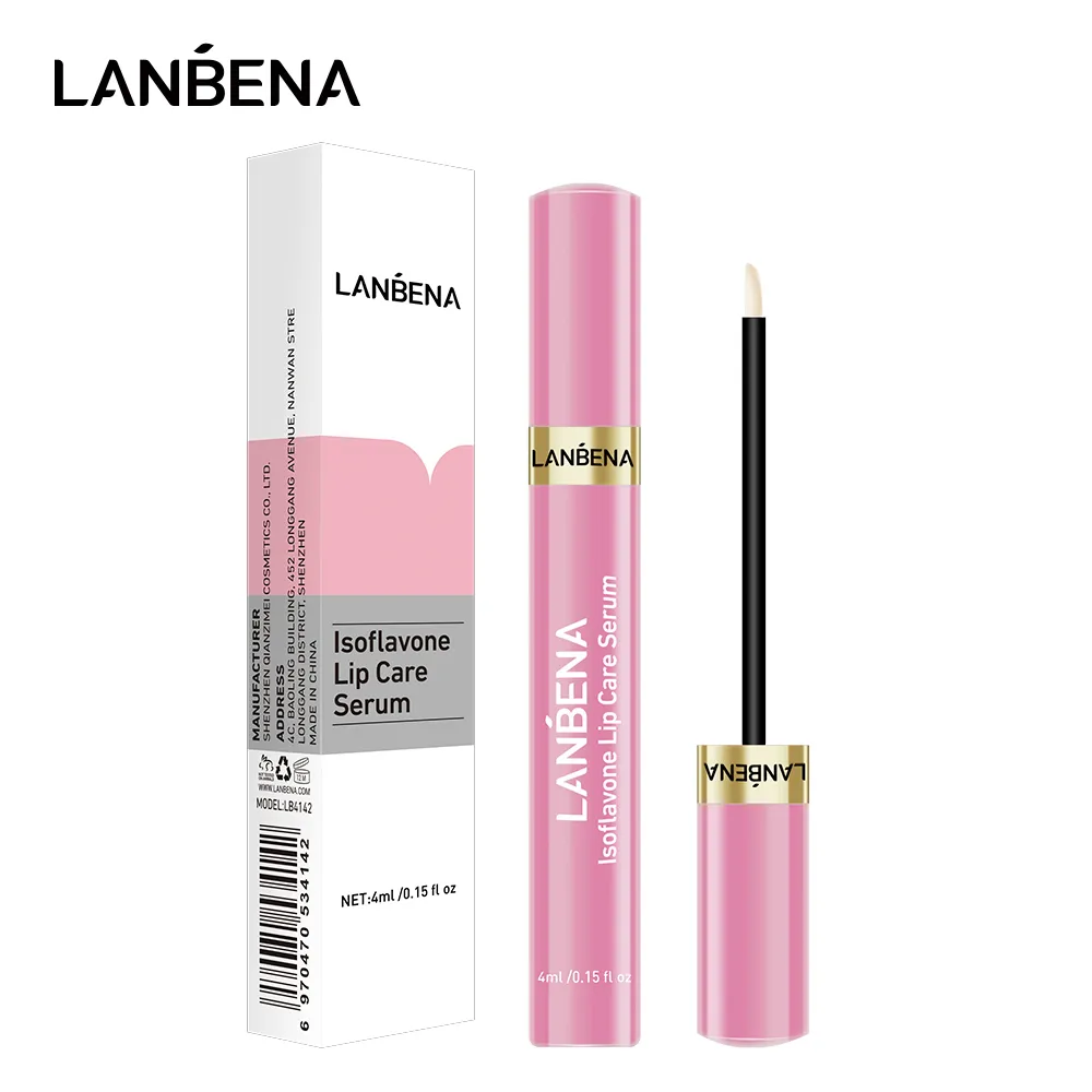 LANBENA Lip Plumper Serum Liquid Lip Gloss Mask Reduce Fine Lines Repairing Moisturizing 4ML