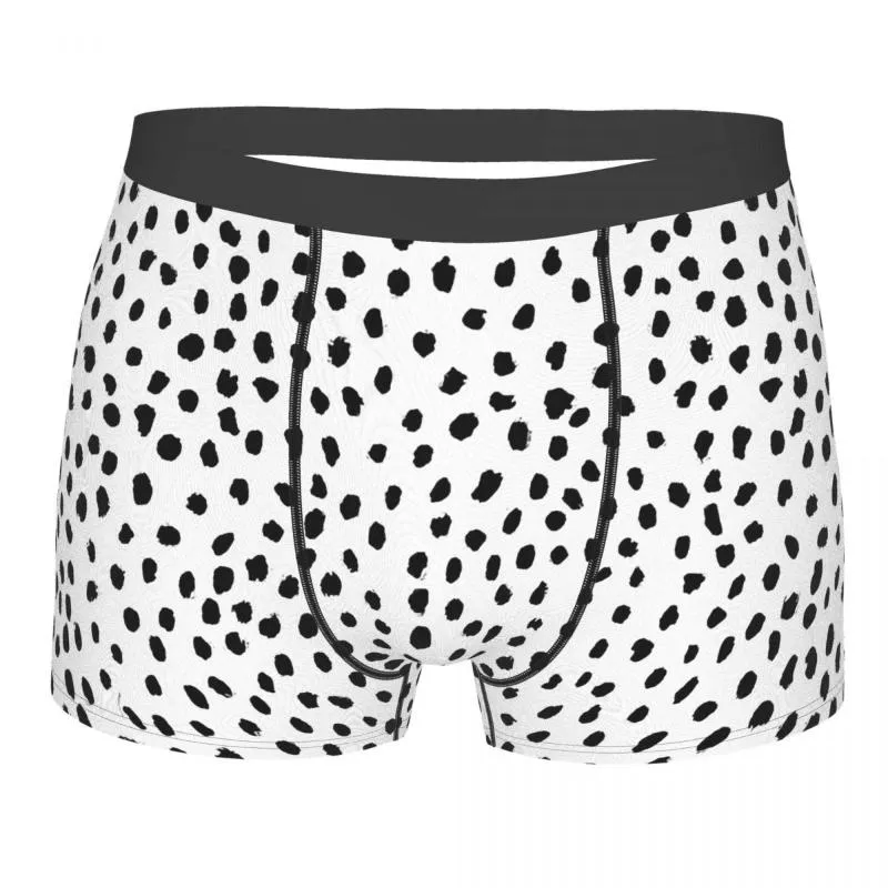 Underbyxor Dalmatian Print Bohemian Patterns Cotton Panties Male Underkläder Ventilera Shorts Boxer Briefs