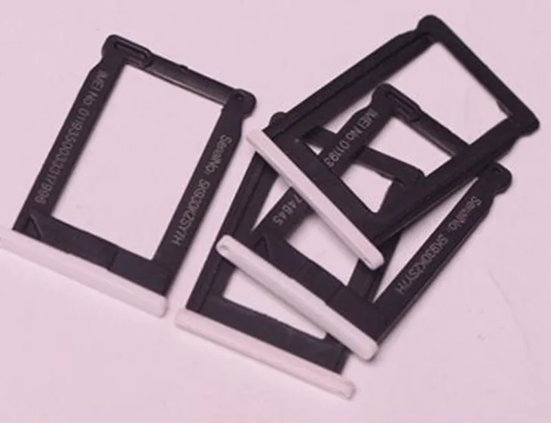 Pour iPhone 3g 3gs Adaptateur de support de plateau de carte Sim avec remplacement des couleurs noir et blanc