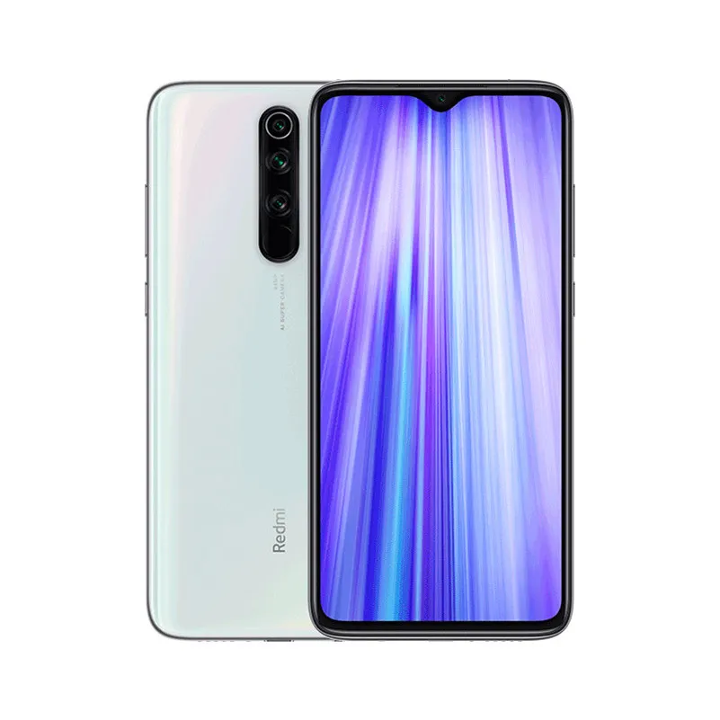 オリジナルXiaomi Redmi Note 8 Pro 4G LTE Cell 6GB RAM 64GB 128GB ROM HELIO G90T ANDROID 6.53 "フルスクリーン64MP AI HDR NFC 4500MAH指紋IDフェイススマート