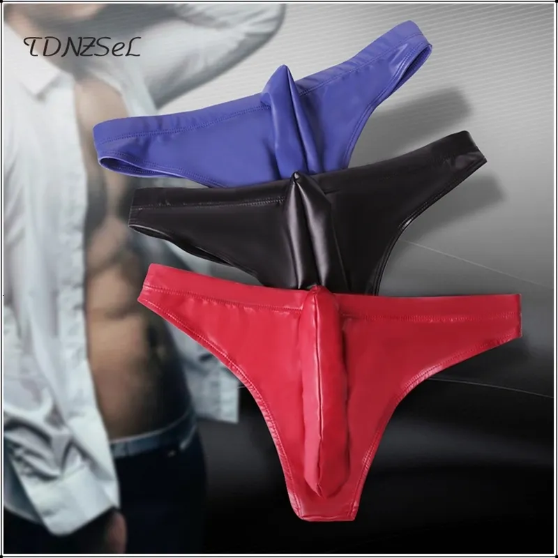 Lingerie Adult Sex Toys Faux Leather Jockstrap Underwear Erotic Panties  Mens Hot Style Penis Sheath Low Waisted Male Thongs Custom From 28,49 €