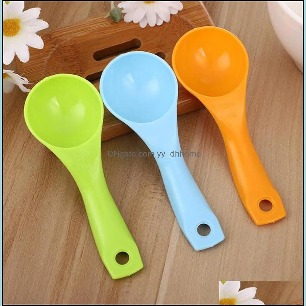 5pcs set Kitchen Colour works Measuring Spoons Spoon Cup Baking Utensil Set Kit Kitchen Tool