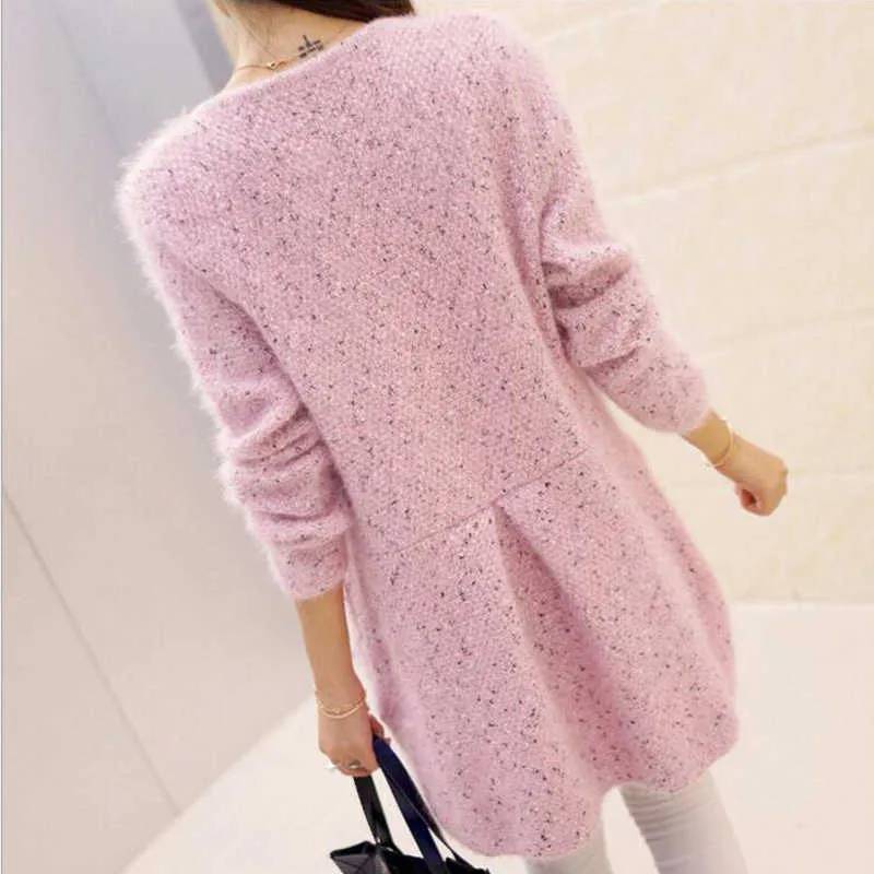 TIGENA-Long-Cardigan-Female--Spring-Autumn-Long-Sleeve-Crochet-Cardigan-Women-Sweater-Women-Knitted-Jacket