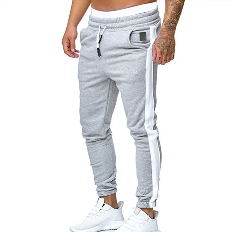 Streetwear Joggers Pantalons Pantalons Hommes Pantalons De Survêtement Blanc Casual Fitness Piste Harem Été Hommes Vêtements Pantalones Taille M-3XL241r