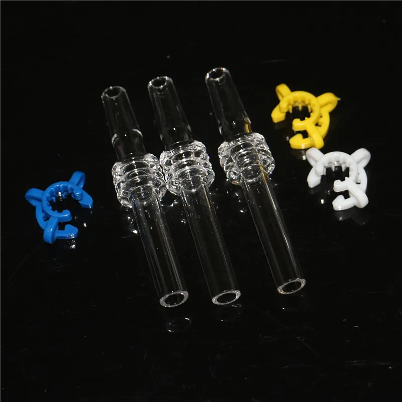 Nectar Quartz Tips 10mm 14mm 18mm Smoking Accessories Titanium Nail Glass Bowls Ash Catcher Adapter