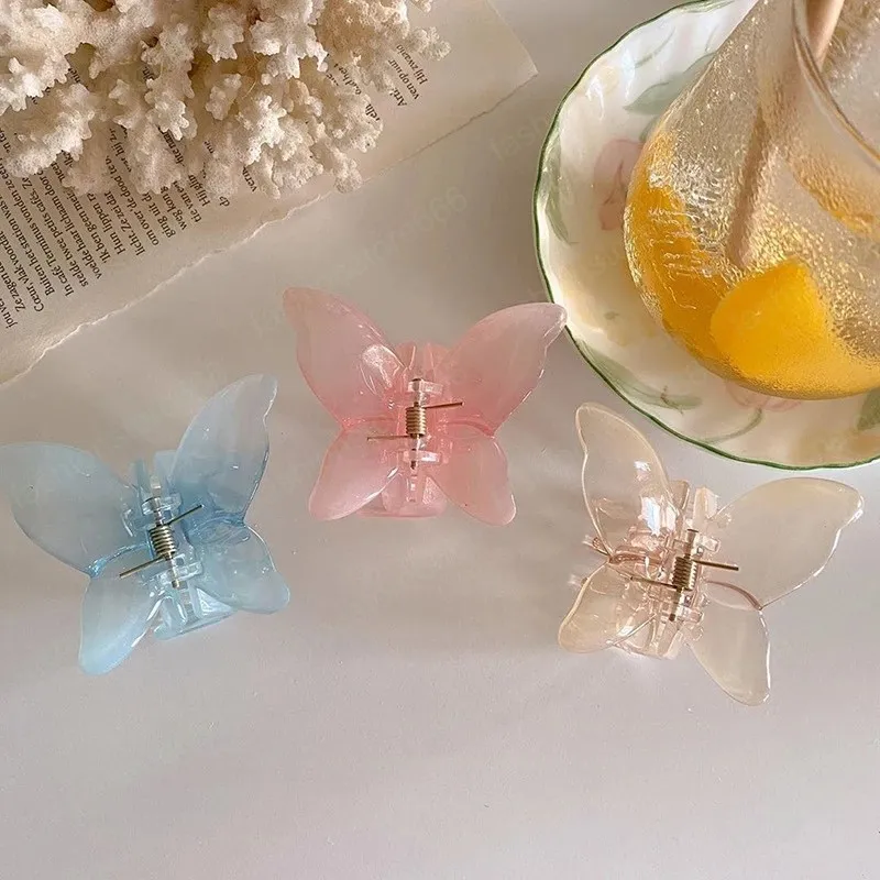 Korea Fashion Women Hair Claw Clamp Vintage Transparent  display picture 2