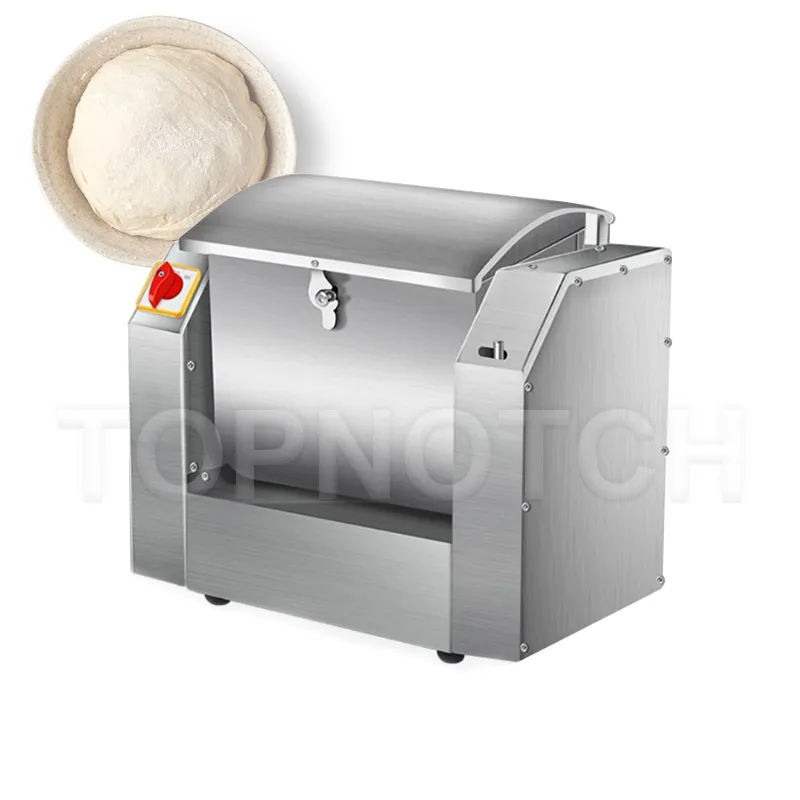 Macchina per impastare il pane in acciaio inossidabile Cucina Pasta Preparare tagliatelle Impastatrice Miscelatori per farina domestica 220v
